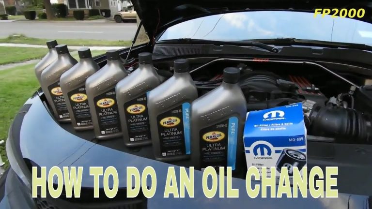 What Oil Does A Dodge Charger Take Nhelmet