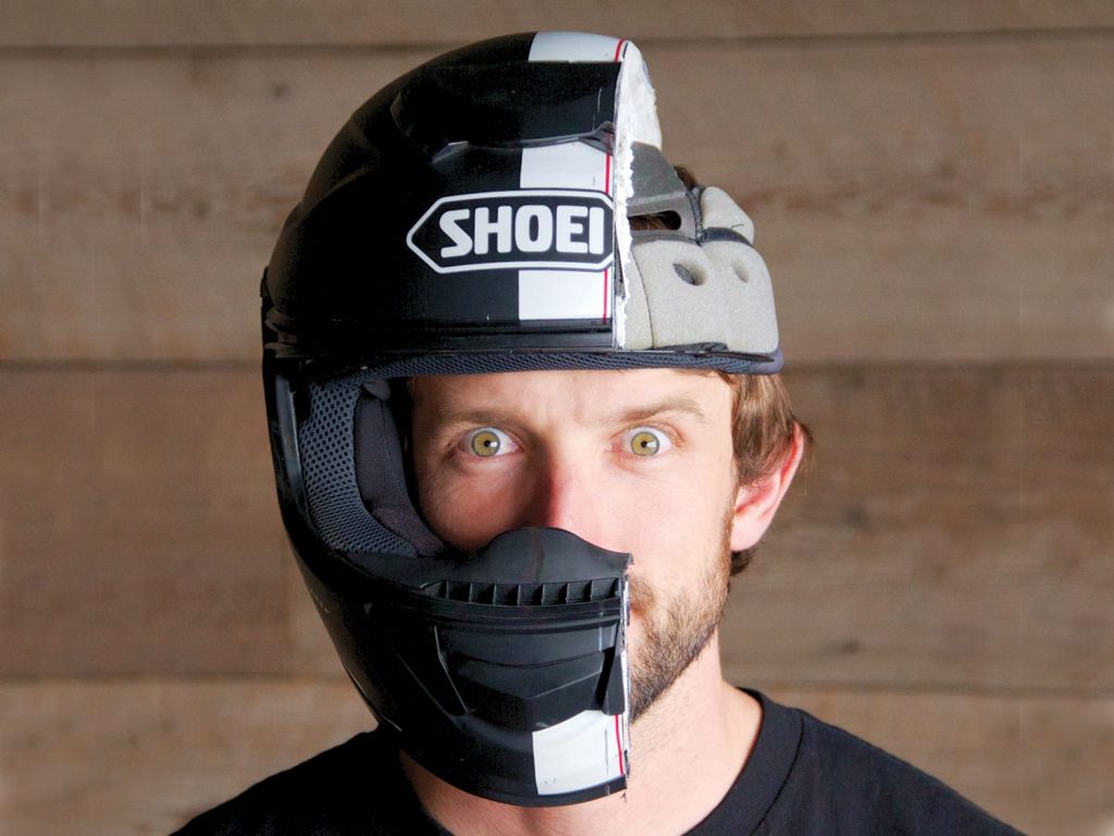 What are Motorcycle Helmets Made Of | nHelmet